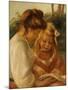 The Alphabet, Jean and Gabrielle-Pierre-Auguste Renoir-Mounted Giclee Print