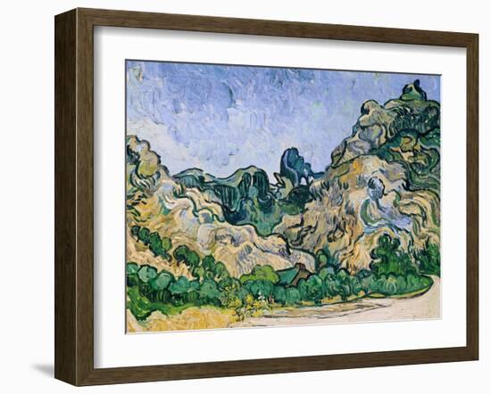 The Alpilles, 1889-Vincent van Gogh-Framed Giclee Print