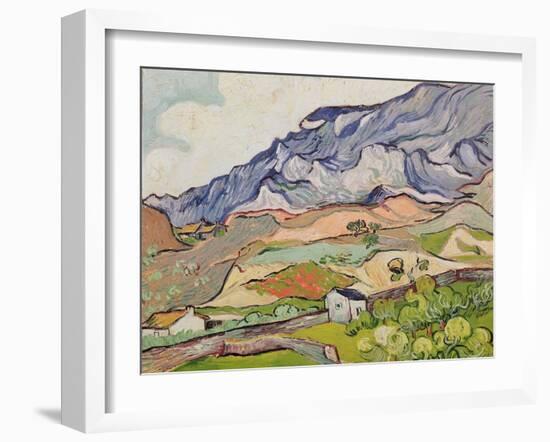 The Alpilles, 1890-Vincent van Gogh-Framed Giclee Print