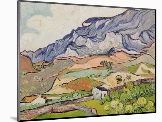 The Alpilles, 1890-Vincent van Gogh-Mounted Giclee Print