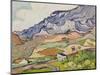 The Alpilles, 1890-Vincent van Gogh-Mounted Giclee Print