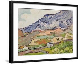 The Alpilles, 1890-Vincent van Gogh-Framed Giclee Print