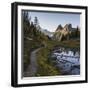 The Alpine Circuit Trail at Lake O'Hara, Yoho National Park, UNESCO World Heritage Site, British Co-JIA HE-Framed Photographic Print