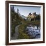 The Alpine Circuit Trail at Lake O'Hara, Yoho National Park, UNESCO World Heritage Site, British Co-JIA HE-Framed Photographic Print