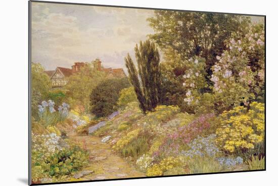 The Alpine Gardens at Tangley Manor-Thomas H. Hunn-Mounted Giclee Print