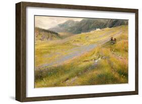 The Alpine Summer, 1874-Albert Goodwin-Framed Giclee Print