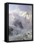 The Alps, c.1906-Edward Theodore Compton-Framed Stretched Canvas