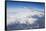The Alps from a Commercial Flight, France, Europe-Julian Elliott-Framed Stretched Canvas