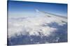 The Alps from a Commercial Flight, France, Europe-Julian Elliott-Stretched Canvas