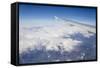 The Alps from a Commercial Flight, France, Europe-Julian Elliott-Framed Stretched Canvas