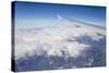 The Alps from a Commercial Flight, France, Europe-Julian Elliott-Stretched Canvas