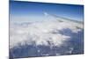 The Alps from a Commercial Flight, France, Europe-Julian Elliott-Mounted Photographic Print