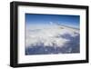 The Alps from a Commercial Flight, France, Europe-Julian Elliott-Framed Photographic Print