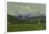 The Alps, Small Mountain Chain-Frank Buchser-Framed Giclee Print