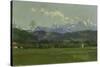 The Alps, Small Mountain Chain-Frank Buchser-Stretched Canvas