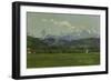 The Alps, Small Mountain Chain-Frank Buchser-Framed Giclee Print