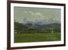 The Alps, Small Mountain Chain-Frank Buchser-Framed Giclee Print