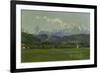 The Alps, Small Mountain Chain-Frank Buchser-Framed Giclee Print