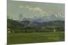 The Alps, Small Mountain Chain-Frank Buchser-Mounted Giclee Print