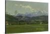 The Alps, Small Mountain Chain-Frank Buchser-Stretched Canvas