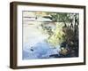 The Alster in High Summer, Hamburg, 2013-Calum McClure-Framed Giclee Print