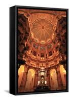 The Altar and Interior of Granada Cathedral, Granada, Andalusia, Spain, Europe-David Pickford-Framed Stretched Canvas