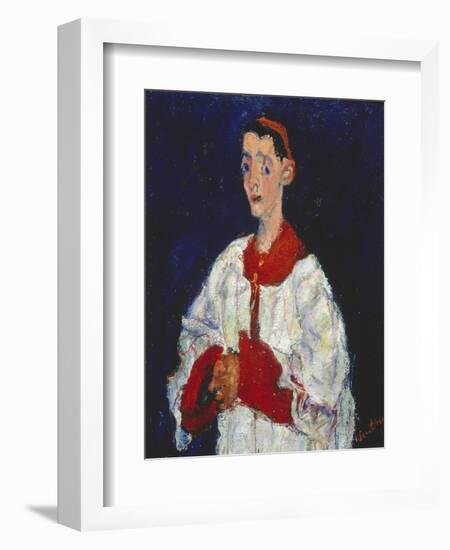 The Altar Boy, 1928-Chaim Soutine-Framed Giclee Print