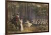 The Altar Cup in Aagerup: the Moment of Departure, 19th Century-Richard Doyle-Framed Giclee Print