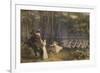 The Altar Cup in Aagerup: the Moment of Departure, 19th Century-Richard Doyle-Framed Giclee Print