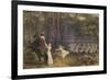 The Altar Cup in Aagerup: the Moment of Departure, 19th Century-Richard Doyle-Framed Giclee Print