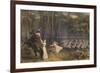 The Altar Cup in Aagerup: the Moment of Departure, 19th Century-Richard Doyle-Framed Giclee Print