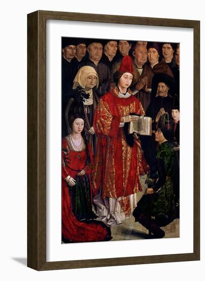 The Altarpiece of St. Vincent, Detail of the Infant Panel, circa 1467-70-Nuno Goncalves-Framed Giclee Print