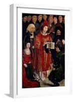 The Altarpiece of St. Vincent, Detail of the Infant Panel, circa 1467-70-Nuno Goncalves-Framed Giclee Print