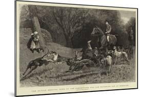 The Altcar Meeting, Some of the Competitors for the Waterloo Cup at Exercise-John Charlton-Mounted Giclee Print