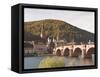 The Alte Brucke (Old Bridge) in Old Town, Heidelberg, Baden-Wurttemberg, Germany, Europe-Michael DeFreitas-Framed Stretched Canvas