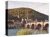 The Alte Brucke (Old Bridge) in Old Town, Heidelberg, Baden-Wurttemberg, Germany, Europe-Michael DeFreitas-Stretched Canvas