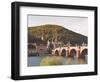 The Alte Brucke (Old Bridge) in Old Town, Heidelberg, Baden-Wurttemberg, Germany, Europe-Michael DeFreitas-Framed Photographic Print