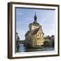 The Alte Rathaus, landmark of Bamberg in Franconia, a part of Bavaria. The Old Town is listed as UN-Martin Zwick-Framed Photographic Print