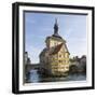 The Alte Rathaus, landmark of Bamberg in Franconia, a part of Bavaria. The Old Town is listed as UN-Martin Zwick-Framed Photographic Print