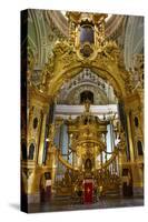 The Alter of the Peter and Paul Cathedral in St. Petersburg, Russia-Dennis Brack-Stretched Canvas