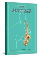 The Alto Sax-null-Stretched Canvas