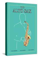 The Alto Sax-null-Stretched Canvas