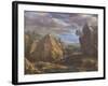 The Alum Mines in Tolfa, C.1630-Pietro da Cortona-Framed Giclee Print