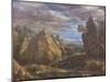 The Alum Mines in Tolfa, C.1630-Pietro da Cortona-Mounted Giclee Print