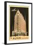 The Alvin Hotel, Tulsa, Oklahoma-null-Framed Art Print
