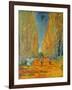 The Alyscamps, Arles, 1888-Vincent van Gogh-Framed Giclee Print