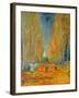 The Alyscamps, Arles, 1888-Vincent van Gogh-Framed Giclee Print