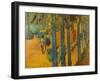 The Alyscamps, Arles, 1888-Vincent van Gogh-Framed Giclee Print