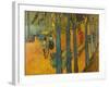 The Alyscamps, Arles, 1888-Vincent van Gogh-Framed Giclee Print