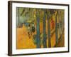 The Alyscamps, Arles, 1888-Vincent van Gogh-Framed Giclee Print